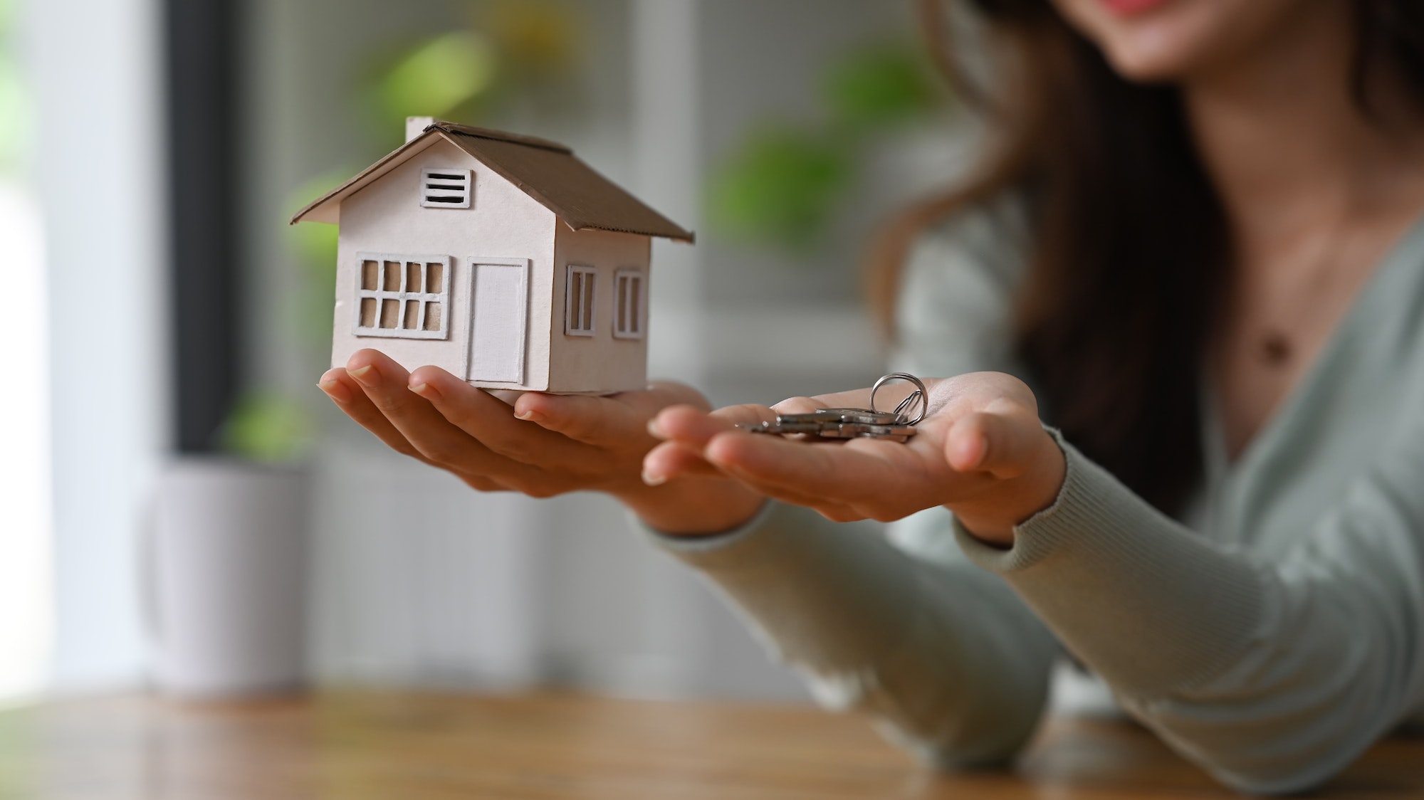 Real estate investment, purchase and sale concept.